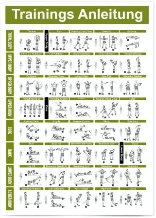 Widerstandsbänder Fitnessbänder Set – Resistance Bands aus Naturkautschuk mit Griffen & Türanker