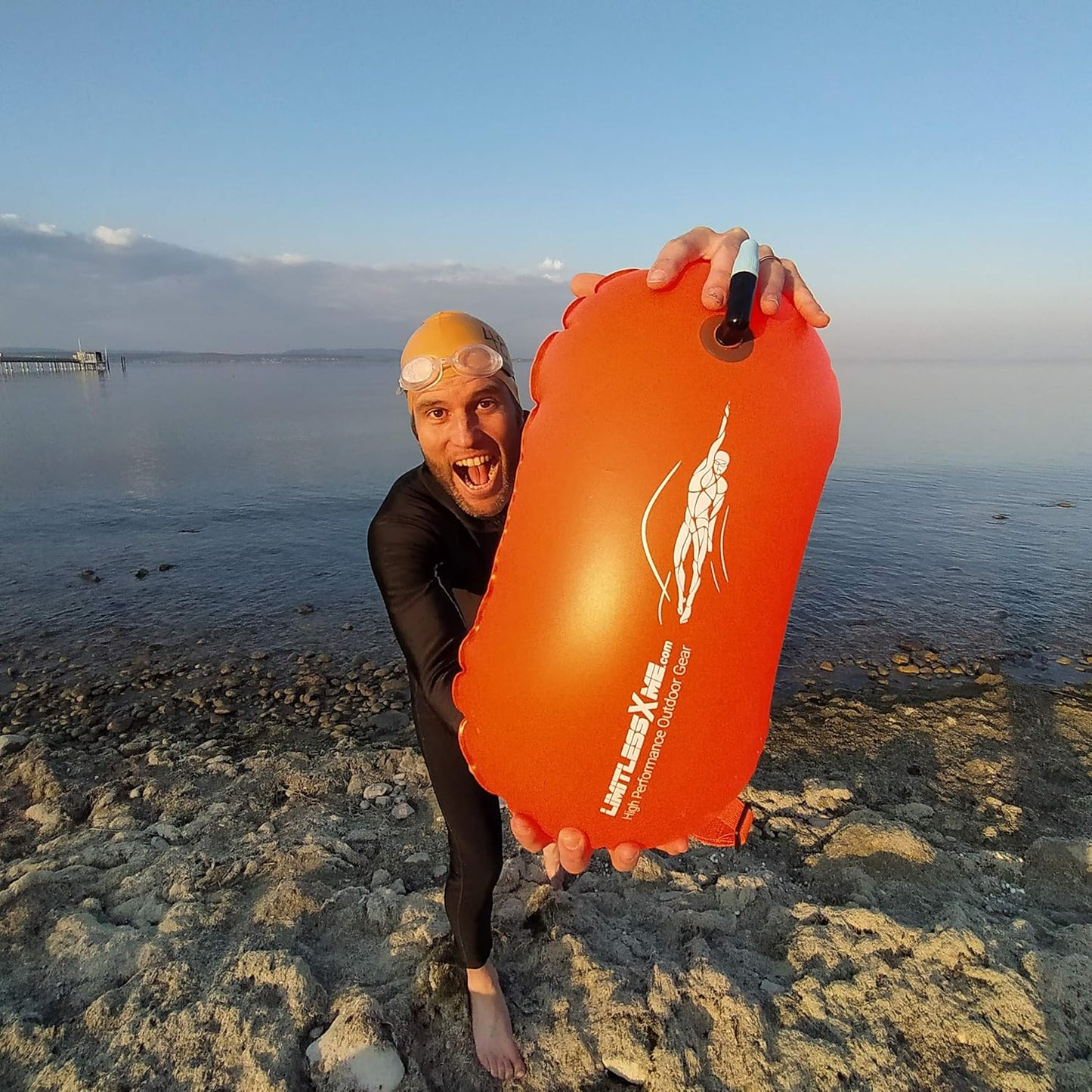 Schwimmboje - 15l Orange